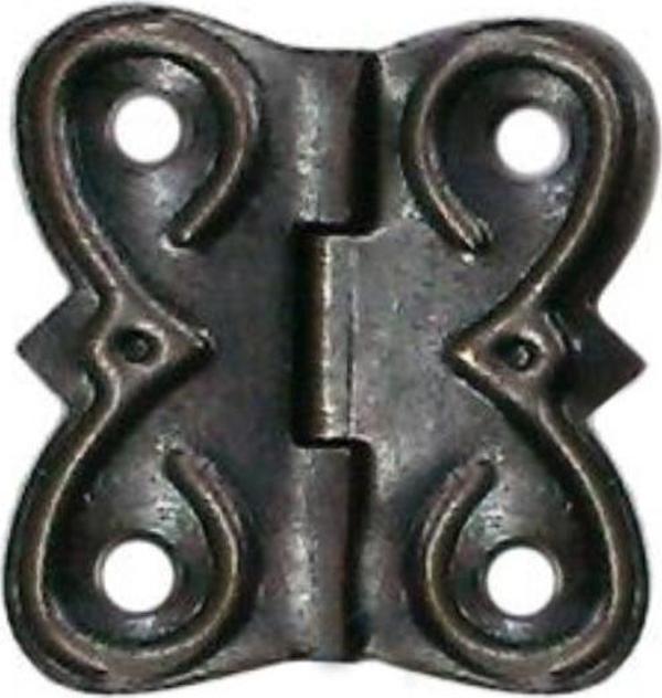 Eko Menteşe 20 Adet Oksit 20x18 mm Kutu ve Sandık Menteşesi Hobi Maket - Image 1