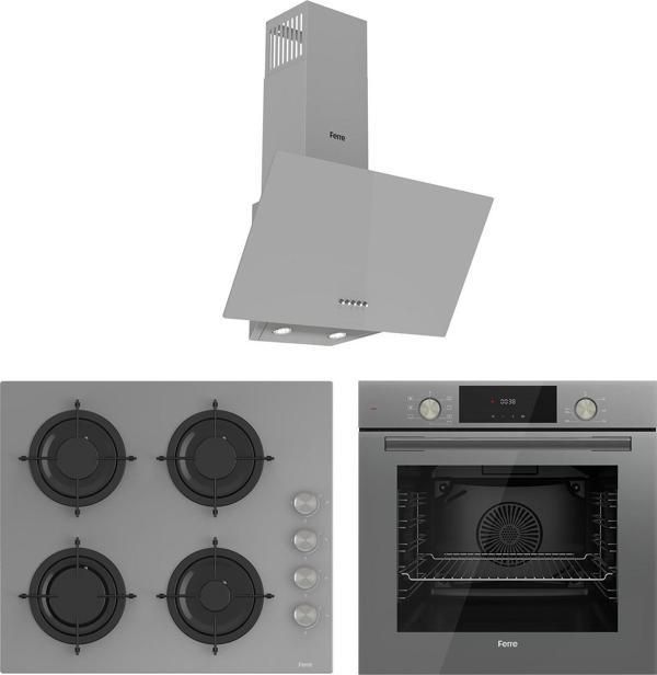 Ferre Grey Duplin Ankastre Set d088+cs208+qms63cpr - Image 1