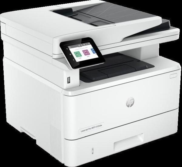 HP 2Z629A 4103FDW Yazıcı-Tarayıcı-Fotokopi-Faks-Dubleks-Network-Wifi Çok Fonksiyonlu Lazer Yazıcı - Image 1