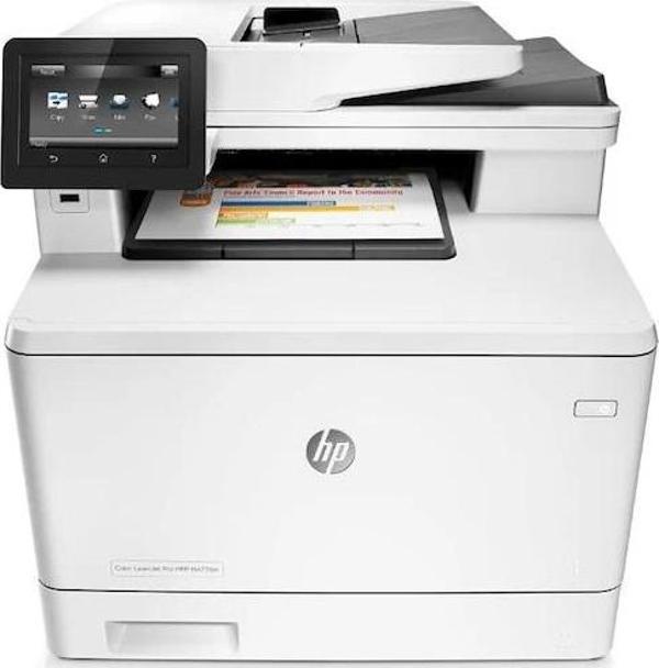 HP W1A79A M479FDN Yazıcı-Tarayıcı-Fotokopi-Faks-Dubleks-Network Çok Fonksiyonlu Renkli Lazer Yazıcı - Image 1