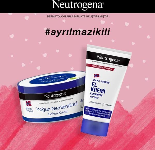 Neutrogena Parfümlü El Kremi Yoğun Nemlendirici Bakım Kremi - Ayrılmaz İkili - Image 1