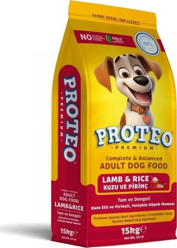 Proteo Kuzu Etli Yetişkin Köpek Maması 15 KG - Image 1