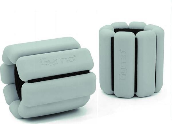 Gymo Pro Series Ayarlanabilir Silikon Bilek Ağırlığı 2x1kg Nane Yeşili - Image 1