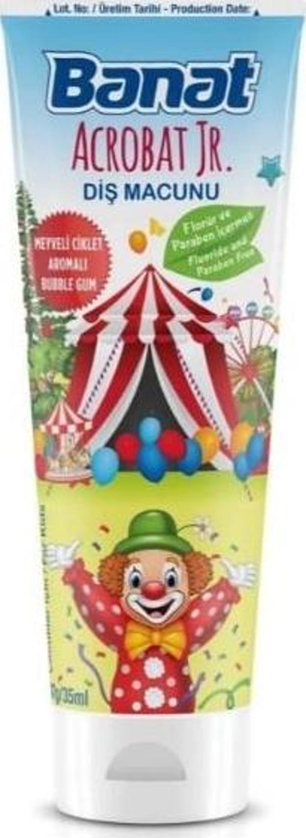 Banat Acrobat Jr Diş Macunu 35 ml - Image 1