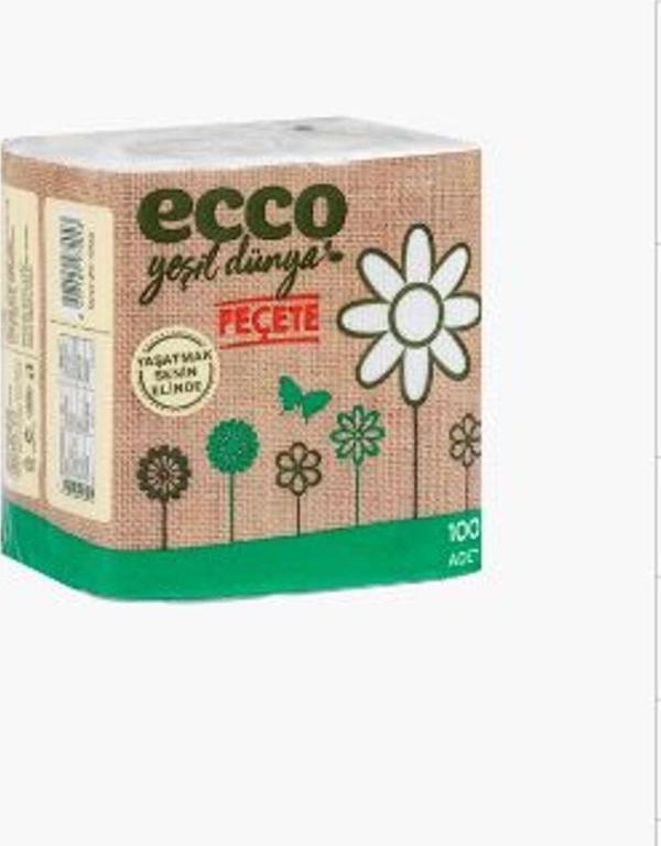 Ecco Green Peçete 100'lü 32 Paket - Image 1