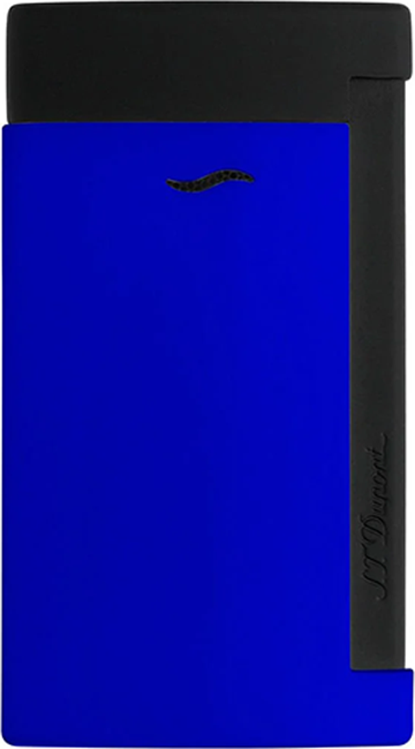 S.T. Dupont Slim 7 Mavi-Siyah Puro Çakmağı 27771 - Image 1
