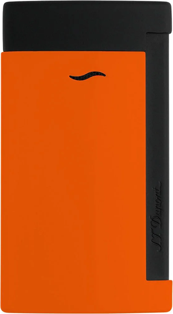 S.T. Dupont Slim 7 Turuncu-Siyah Puro Çakmağı 27769 - Image 1