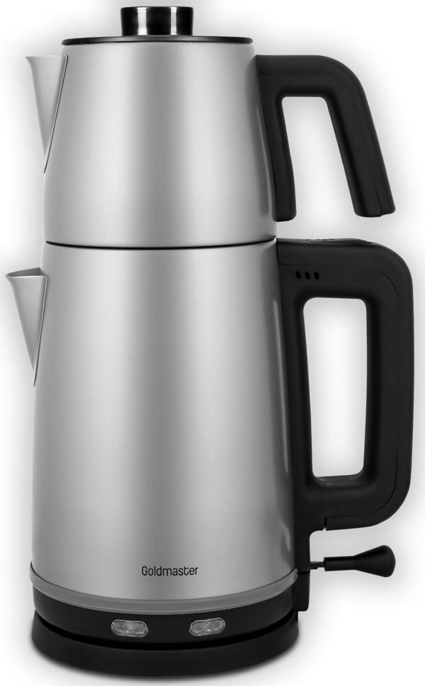 Goldmaster Sefam BY-5314 2200 W Çelik Çay Makinesi Inox - Image 1
