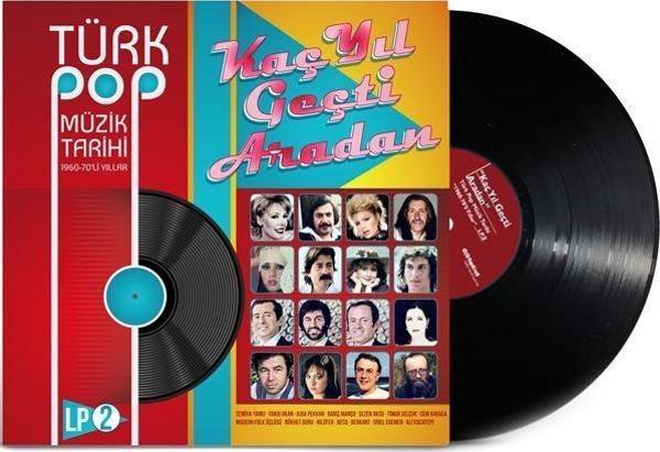Yapı Kredi Kültür Sanat Çeşitli Sanatçılar Türk Pop Müzik Tarihi 1960-70'lı Yıllar-2 Plak - Image 1