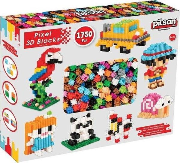 Pilsan Pixel 3D Bloklar 1750 Parça - Image 1