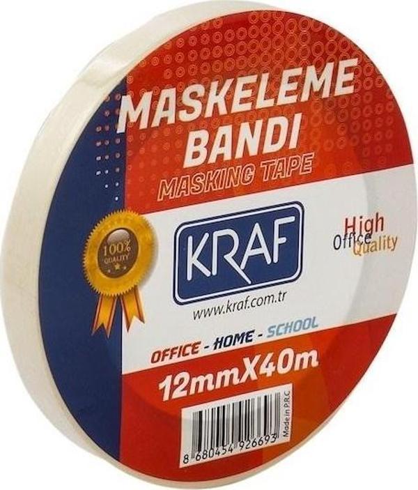 KRAF MASKELEME BANDI 12MMX40M 4012G - Image 1