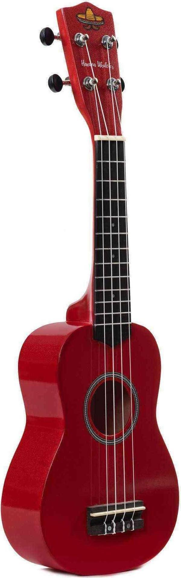 Havana HK-21RD Soprano Ukulele- Kırmızı - Image 1
