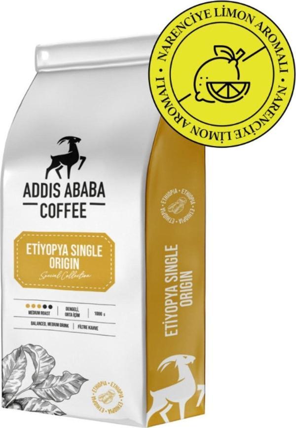 Etiyopya Single Origin Çekirdek Kahve 1000 Gr. - Image 1