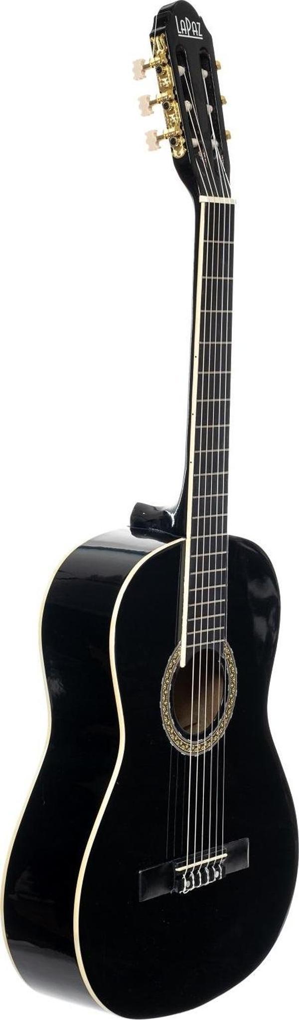 Solo Lapaz Guitarras 002 BK 4/4 Klasik Gitar- Siyah - Image 1