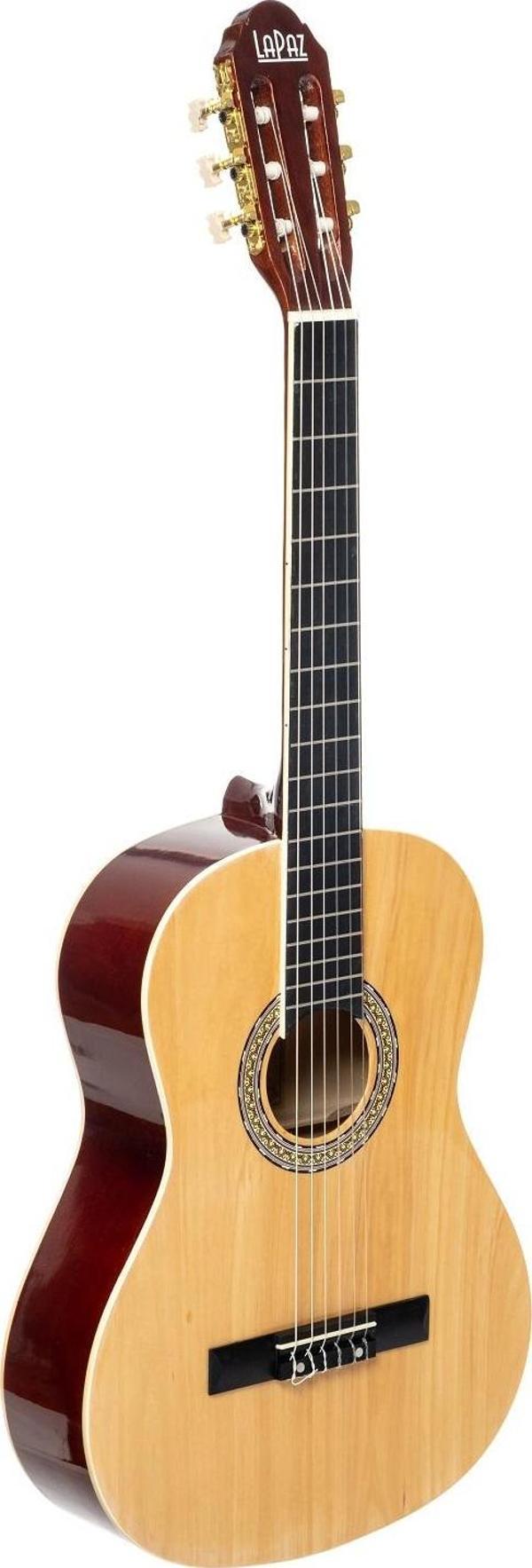 Solo Lapaz Guitarras 002 NT 4/4 Klasik Gitar- Natural - Image 1