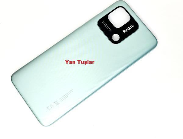 Tkgz Xiaomi Redmi 10C KASA Arka Kapak Batarya Kapağı YEŞİL - Image 1