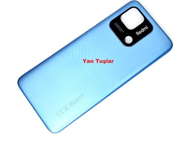 Tkgz Xiaomi Redmi 10C KASA Arka Kapak Batarya Kapağı MAVİ - Image 1