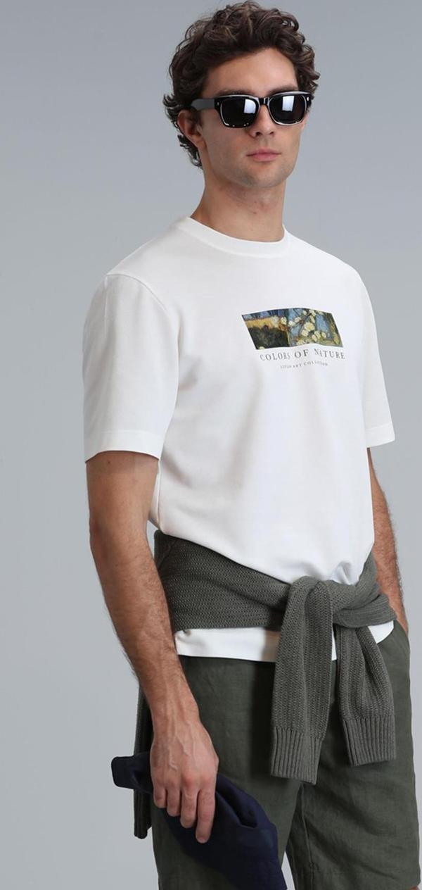 Lufian Bianca Erkek T-shirt - Image 1