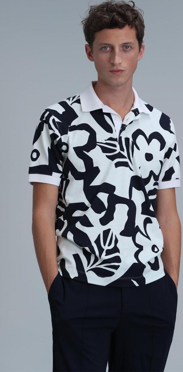 Lufian Lindon Erkek Polo T-shirt - Image 1