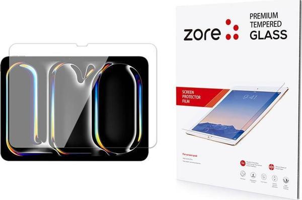 Apple iPad Pro 11 2024 Zore Temperli Cam Ekran Koruyucu - Image 1