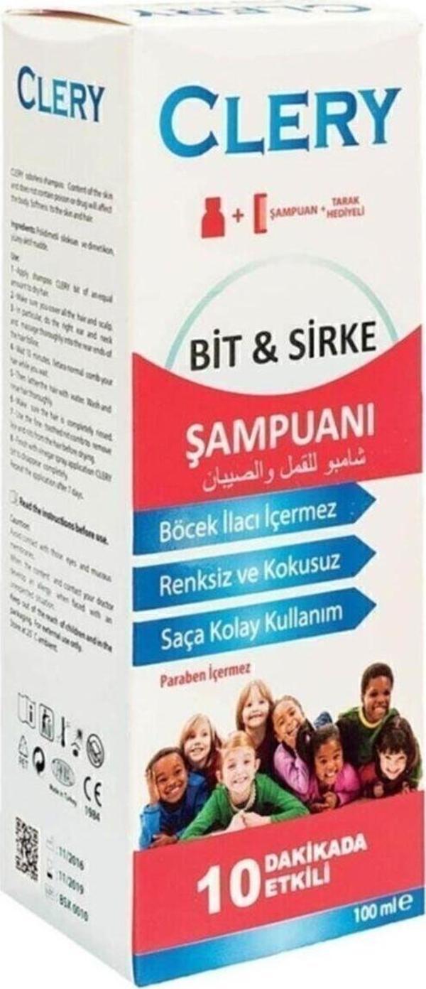 Clery Bit Ve Sirke Şampuanı 100 Ml - Image 1