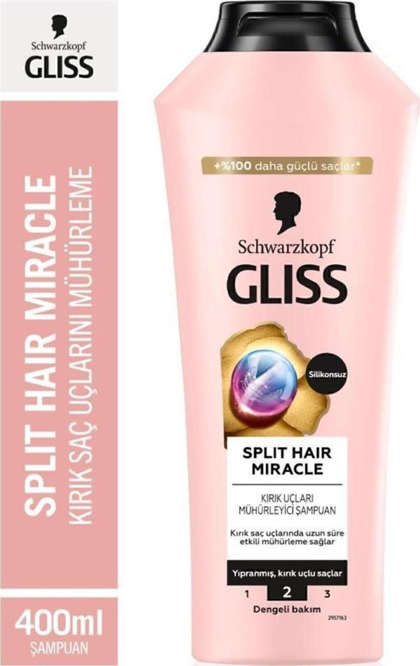 Gliss Split Hair Miracle Şampuan 400 Ml - Image 1