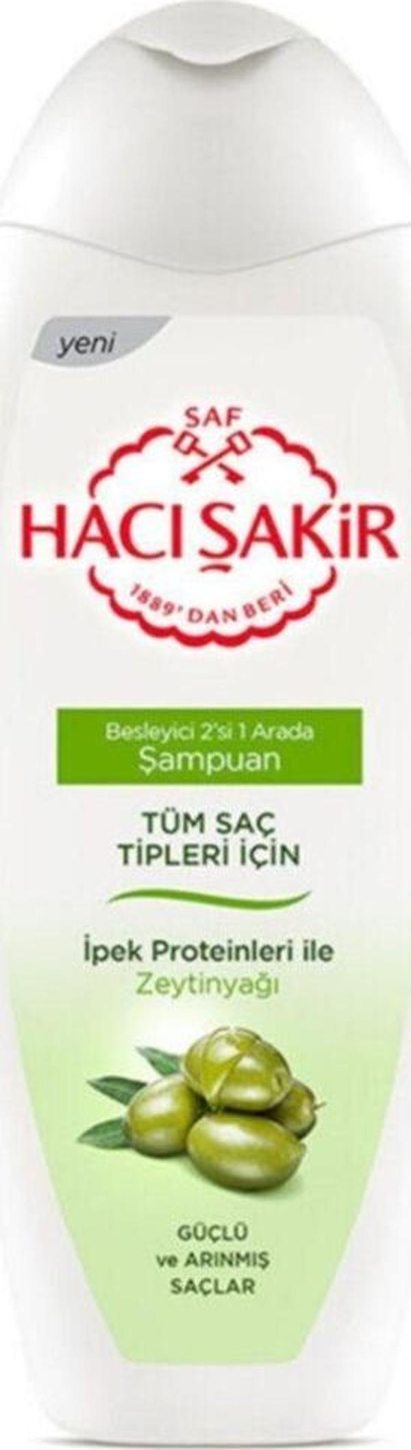 Hacı Şakir H.Şakir Şamp.500Ml Z.Yağı Normal 2In1 - Image 1