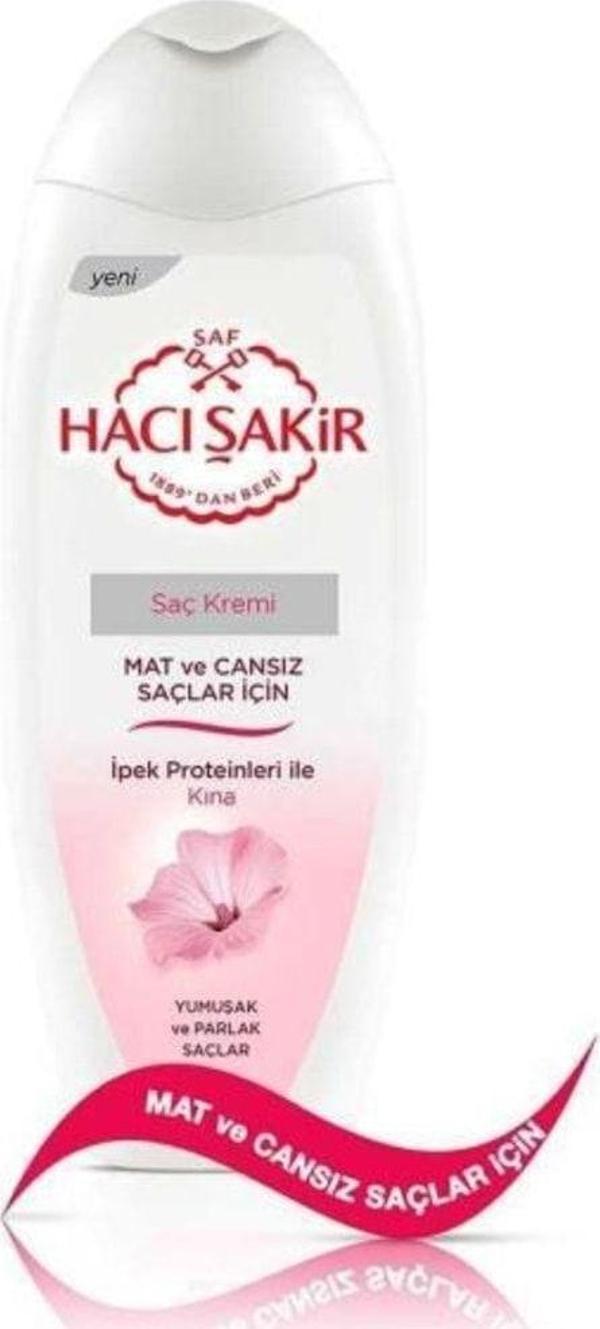 Hacı Şakir Saç Kremi 450 Ml Kına Mat & Cansız Saçlar - Image 1