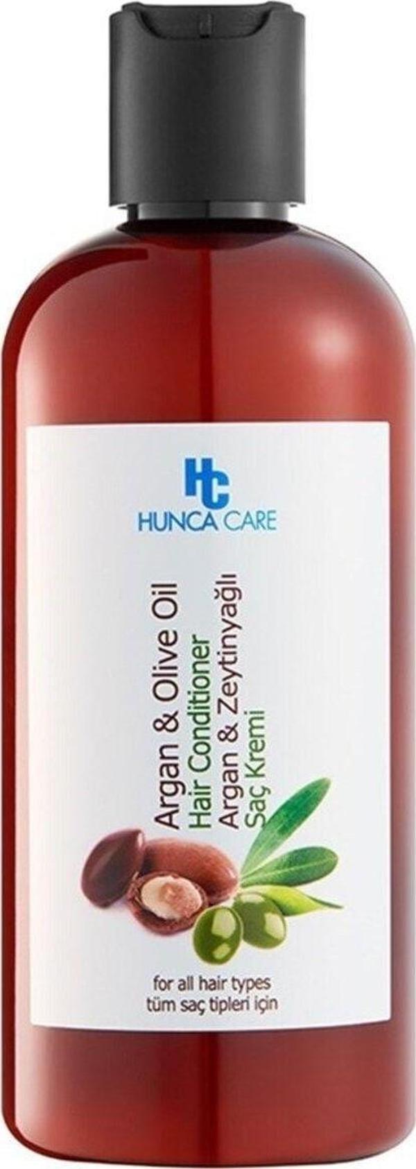 Hunca Care Argan & Zeytinyağlı Saç Kremi 400 Ml - Image 1