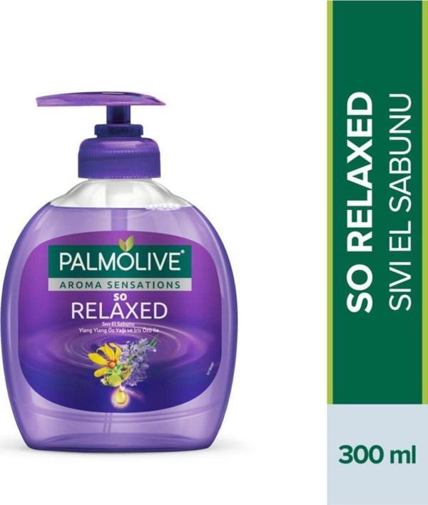 Palmolive Aroma Sensations So Relaxed Ylang Ylang Öz Yağı Ve İris Özü İle Sıvı El Sabunu 300 Ml - Image 1