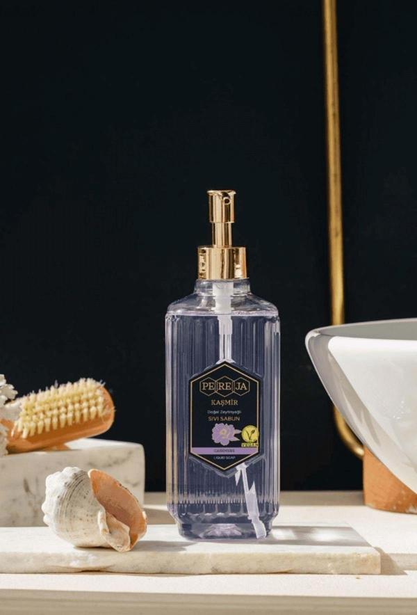Pereja Cashmere Kasmir Doğal Zeytinyağlı Sıvı Sabun 500 Ml. - Image 1