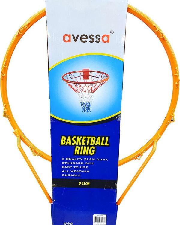 Basketbol Çemberi Tek Kat Fileli Basketbol Potası MB-23054 - Image 1
