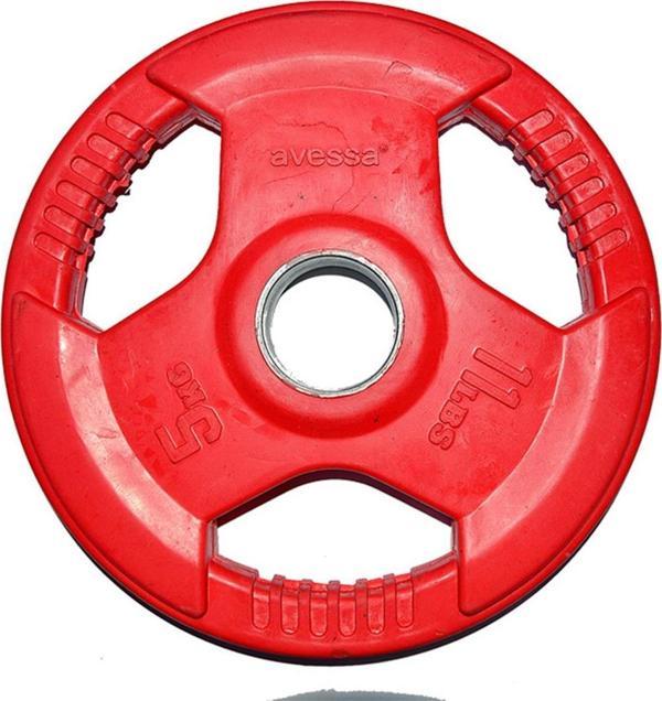 Avessa 5 Kg Olimpik Plaka Kauçuk Kaplı - Image 1