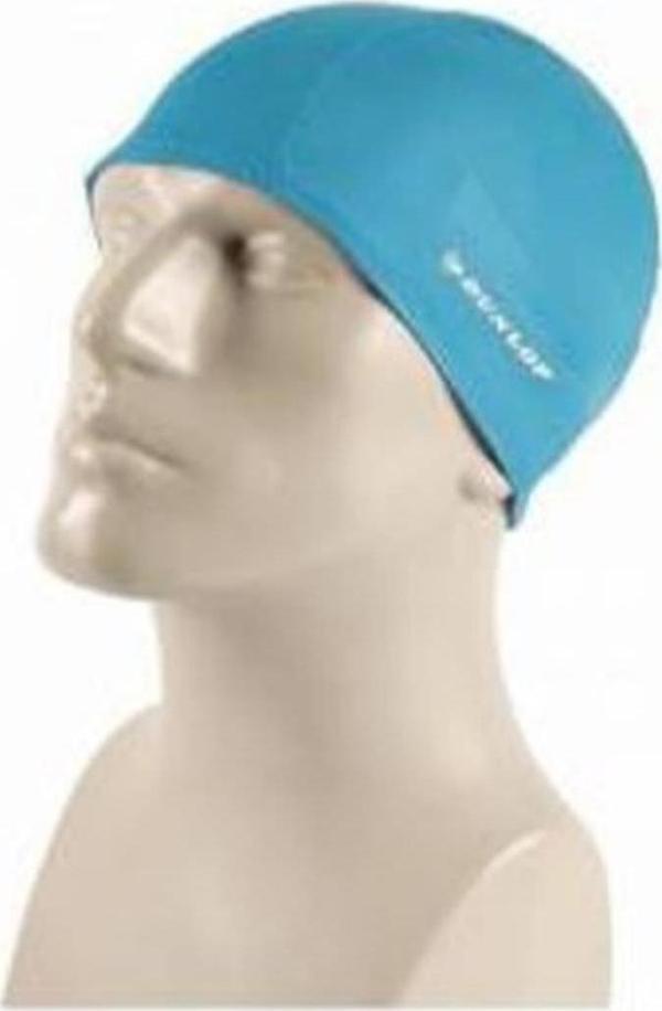 Dunlop Lycra Bez Bone Yüzücü Bonesi Turkuaz - Image 1