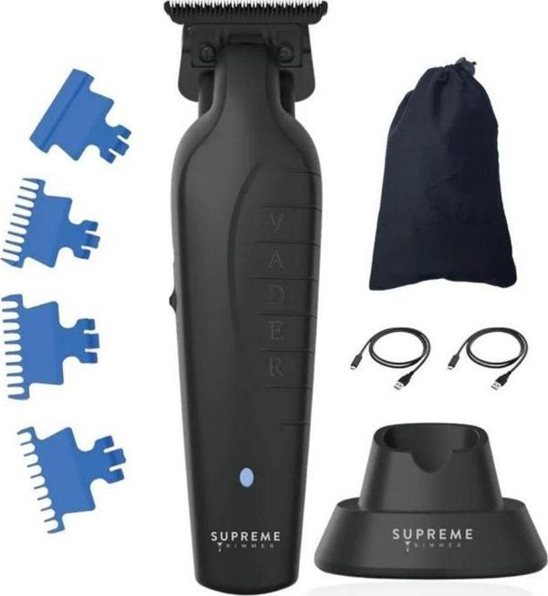 Supreme Trimmer Vader  | Saç Sakal Kesim Çizim  |  Dlc T- Bıçak | Kablosuz 7200 Rpm - St3778 - Image 1
