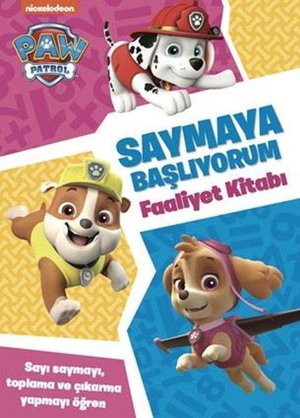 Paw Patrol - Saymaya Başlıyorum Faaliyet Kitabı - Beta Kids - Image 1