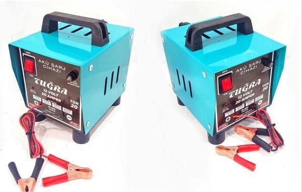 Tuğra 12 V 20 Amper Akü Şarj Cihazı 180 Ampere Kadar Şarj - Image 1