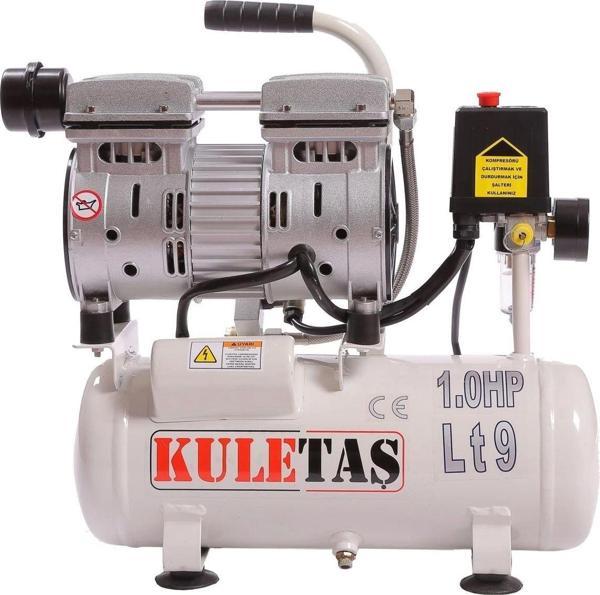 Kuletaş Süper Sessiz Yağsız Kompresör 9 Lt - Image 1