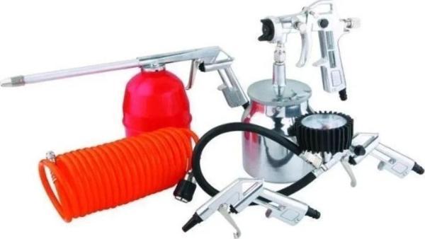 Cora Fs-5000D Havalı Alet Komprasör Seti 5 Parça - Image 1