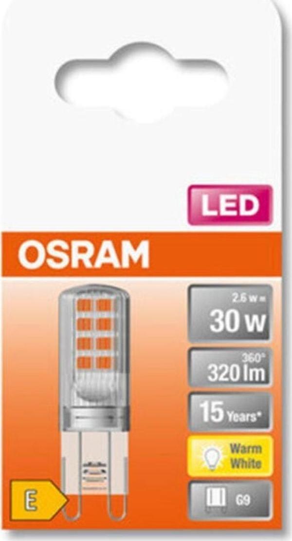 OSRAM LED PIN G9 2.6W SARI IŞIK - Image 1
