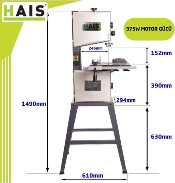 Hais Mj10 Şerit Testere Makinası - Image 1