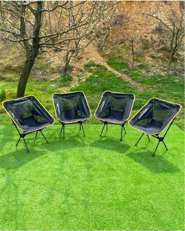 NURGAZ Campout 4'Lü Pratik Sandalye Set - Image 1