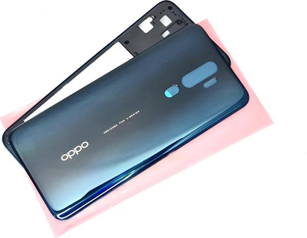 Tkgz Oppo A9 2020 Kasa Arka Pil Batarya Kapağı YEŞİL - Image 1