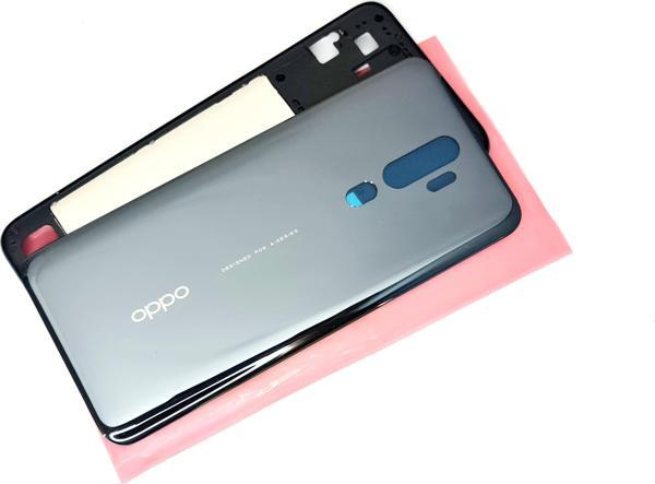 Tkgz Oppo A5 2020 Kasa Arka Pil Batarya Kapağı SİYAH - Image 1