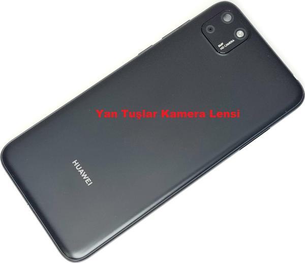 Tkgz Huawei Y6P 2020 Kasa Arka Pil Batarya Kapağı SİYAH - Image 1