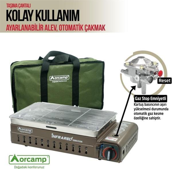 Orcamp Dumansız Izgara Kamp Ocağı - Image 1