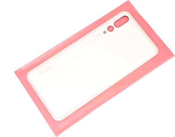 Tkgz Huawei P20 PRO Arka Pil Batarya Kapağı (CAM) PEMBE - Image 1