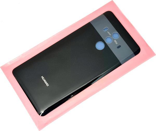 Tkgz Huawei Mate 10 Pro Arka Pil Batarya Kapağı (CAM) SİYAH - Image 1