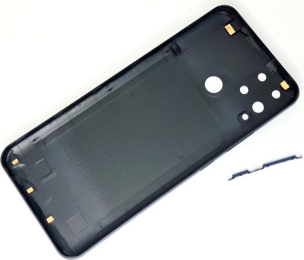 Tkgz Oppo Realme C15 kasa Arka Pil Batarya Kapağı GRİ - Image 1