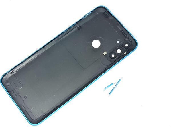 Tkgz Oppo Realme C3 Kasa Arka PİL Batarya Kapağı MAVİ - Image 1
